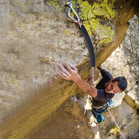 Climbing Rope Protector Sleeve Durable Rope Protector with 5 Pcs Reusable Cable Ties for Rock Climbing, Mountaineering, Aerial Work etc in Kuwait
