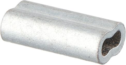 DARE PRODUCTS 3387/425 198614 Crimp Sleeve for Wire (100 Pack), Silver in Kuwait
