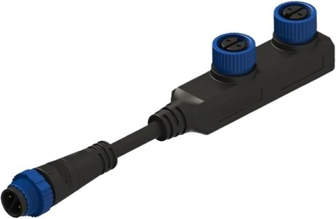 مصباح شارع LED للذكور والإناث لرسو السفن CSA1-2 مخرج M15 كتلة طرفية واحدة من اثنين موصل مقاوم للماء موصل مقاوم للماء (DH-2PW) in Kuwait