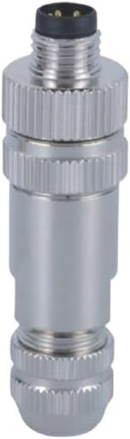 M8 Connector 3Pin A-Code Assembled Shielded Male Industrial Waterproof Aviation Metal Shell in Kuwait