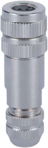 M8 Waterproof Connector 3Pin A-Code Assembled Shielded Female Aviation Metal Shell in Kuwait