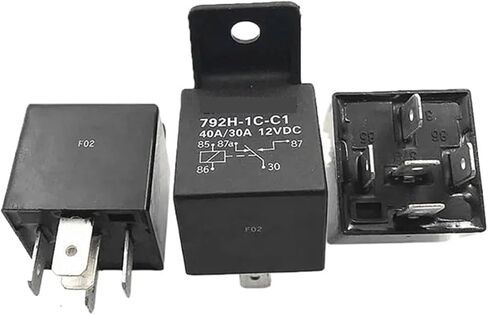 792H-1C-C1 792H-1C-C1 792H-1C-C1 792H-1C-C1 792H-1C-C1 12VDC DC12V 12V 40A 5PIN التتابع (الحجم: 10 قطعة) in Saudi Arabia