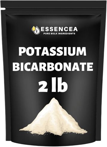 Potassium Bicarbonate 2lb by Essencea Pure Bulk Ingredients | Electrolyte and Leavening | Pure & Undiluted Potassium Supplement in Kuwait