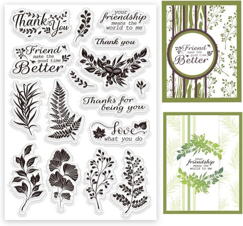 INFUNLY Happy Birthday Words Clear Stamps 6.3"×4.3" Sentiment Words Clear Stamps with Birthday Cake for Card Making Celebrate Silicone Stamps Words Clear Stamp for Birthday Gift Scrapbooking in Kuwait