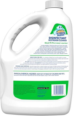 SC Johnson Professional Scrubbing Bubbles Disinfectant Restroom Cleaner, 128oz / Case Qty 4 in Kuwait
