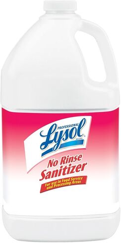 Lysol Professional No Rinse Sanitizer, 128 Ounce (Pack of 4) in Kuwait