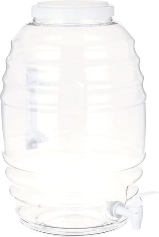 5 Gallon Vitrolero White Beverage Dispenser in Saudi Arabia