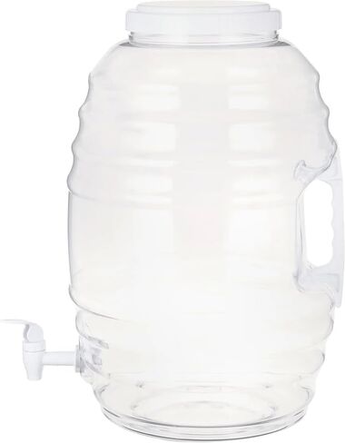 5 Gallon Vitrolero White Beverage Dispenser in Saudi Arabia