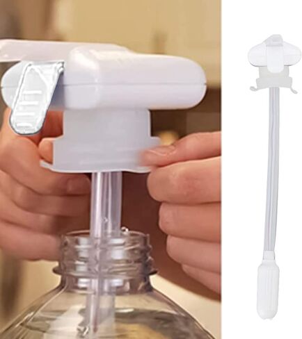 Milk Dispenser, 2PCS Automatic Drink Dispenser Electric Push Tap Portable Fridge Milk Gallon Pump for Beverage Beer in Saudi Arabia