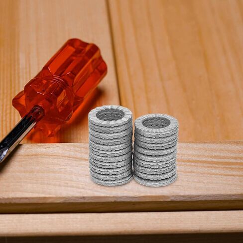 20pcs M10 Wedge Locking Washers Double Stack Heavy-Duty Manganese Steel Spring Washers Vibration Resistant for Industrial Bolts and Nuts in Saudi Arabia