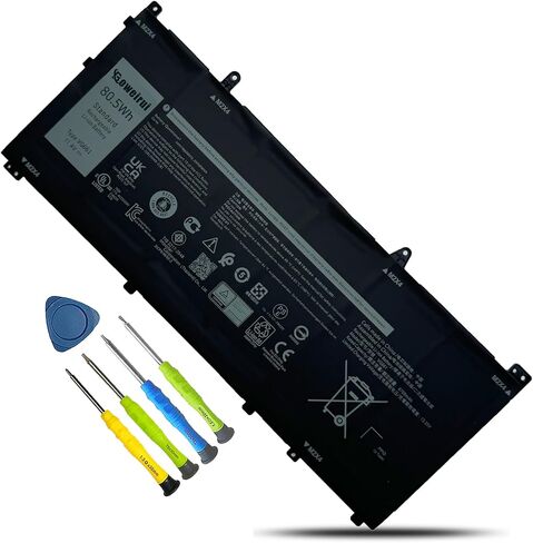 7WNW1 Battery for Dell Latitude 5420 Battery for Dell Latitude 5424 Rugged,Latitude 7424 Rugged Extreme P85G P85G001 P86G P86G001 DMF8C GK3D3 6NNCF DP3KF DMF0C 451-BCHV in Saudi Arabia