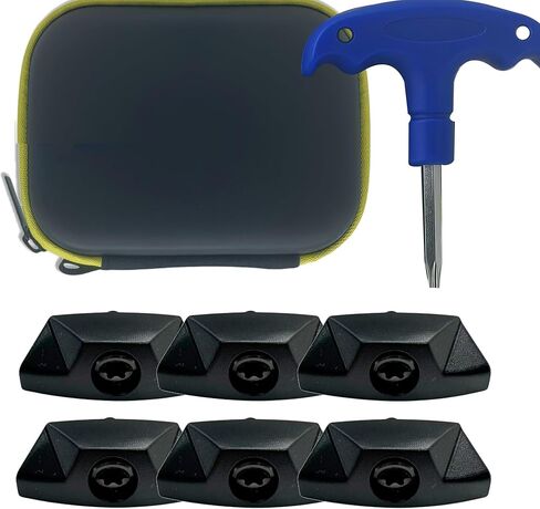 6 قطع أوزان للسائق، مجموعة أوزان رأس السائق متوافقة مع رأس الغولف Callaway Elyte، أوزان جماعية دقيقة 5 جرام - 23 جرام، مجموعة أوزان الجولف 5/7/9/15/19/23 جرام in Kuwait