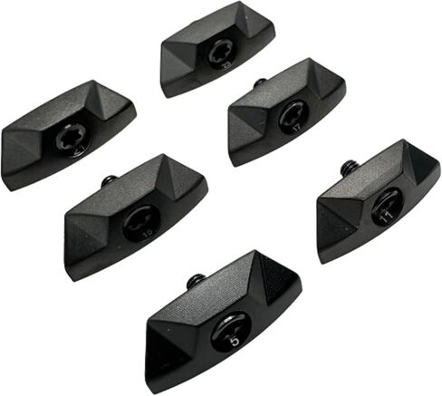 6 قطع أوزان للسائق، مجموعة أوزان رأس السائق متوافقة مع رأس الغولف Callaway Elyte، أوزان جماعية دقيقة 5 جرام - 23 جرام، مجموعة أوزان الجولف 5/7/9/15/19/23 جرام in Kuwait