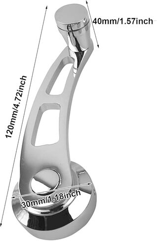 Acouto Window Crank Handles for for for Older Car Auto Interior Window Crank Handle Replacement Set with Nuts Screws and Small Handle for Hexagonal Screw in Saudi Arabia