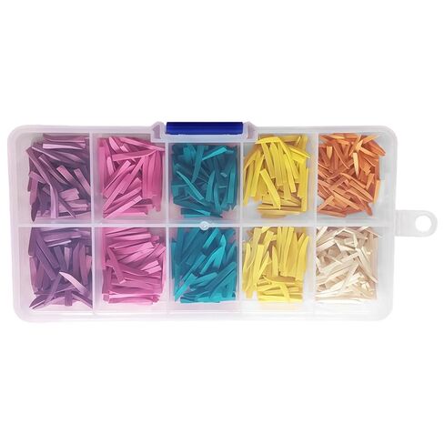 Generic 600 Pcs Dental Wedges, Maple Wood High-Density for Offices Dental, Flexible Long-Lasting and Convenient, Efficient Precision for Work in Saudi Arabia