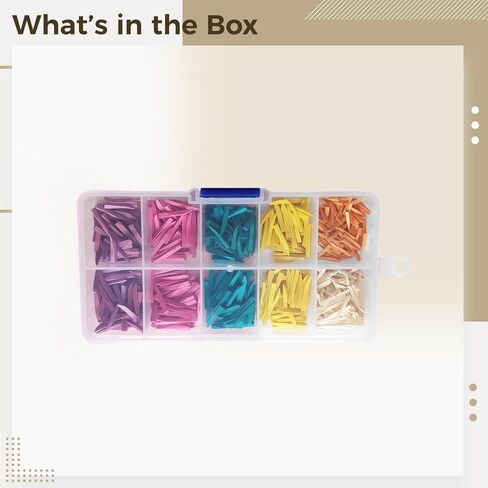 Generic طقم إسفين للأسنان مكون من 600 قطعة، خشب القيقب عالي الكثافة لحالات الأسنان، بمرونة وكفاءة من أجل الدقة in Kuwait