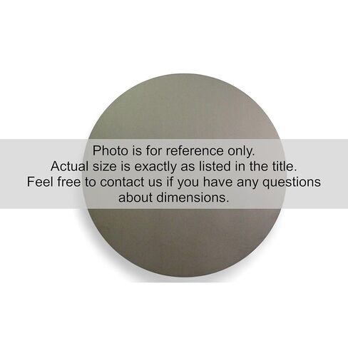 1/16" (.0625) Stainless Steel Disc x 4.00" Diameter, 304 SS, 16ga, Round, Circle Metal Craft Industrial Precision DIY Metal Custom Fabrication Machined Parts Mechanical Components Durable Material in Saudi Arabia
