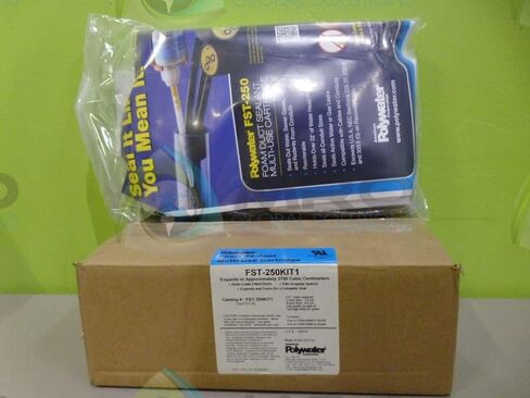 FST-250KIT Polyurethane Foam Duct Sealant Kit 8.5 oz Cartridge Amber Resin Clear Curing Agent in Saudi Arabia