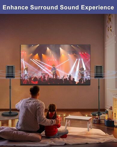 حامل مكبر صوت قابل للتعديل بارتفاع جديد لـ Bose S1 Pro / S1 Pro Plus / S1 Pro+، يمتد من 45 بوصة إلى 54 بوصة، ويتحمل ما يصل إلى 20 رطلًا، حامل مكبرات صوت شديدة التحمل لـ Bose، سهل التركيب، مع براغي in Saudi Arabia