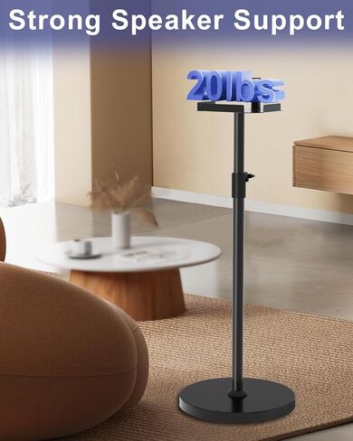 حامل مكبر صوت قابل للتعديل بارتفاع جديد لـ Bose S1 Pro / S1 Pro Plus / S1 Pro+، يمتد من 45 بوصة إلى 54 بوصة، ويتحمل ما يصل إلى 20 رطلًا، حامل مكبرات صوت شديدة التحمل لـ Bose، سهل التركيب، مع براغي in Saudi Arabia