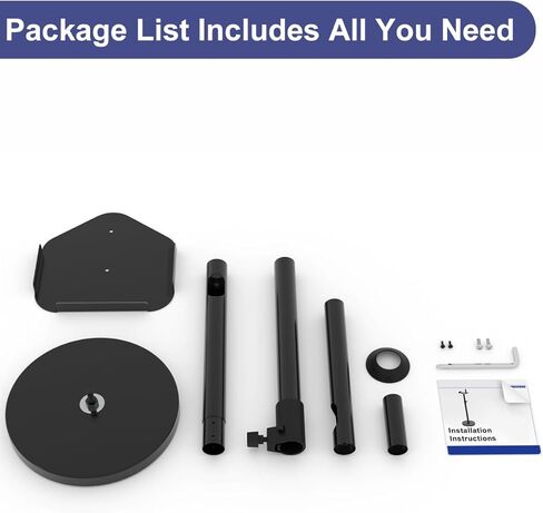 حامل مكبر صوت قابل للتعديل بارتفاع جديد لـ Bose S1 Pro / S1 Pro Plus / S1 Pro+، يمتد من 45 بوصة إلى 54 بوصة، ويتحمل ما يصل إلى 20 رطلًا، حامل مكبرات صوت شديدة التحمل لـ Bose، سهل التركيب، مع براغي in Saudi Arabia