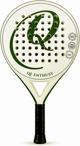 Padel Racket, Carbon Fiber Surface Padel Racquet, Lightweight, Ideal for Training/Matches in Saudi Arabia