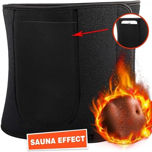 Waist Trimmer for Women & Men - Waist Trainer for Men Women Lower Belly Fat in Saudi Arabia