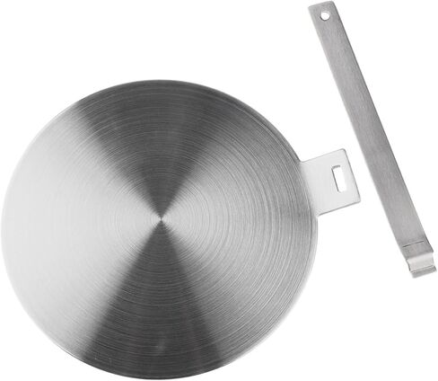 لوحة ناشرة للحرارة من الفولاذ المقاوم للصدأ لموقد السيراميك لنقل الحرارة بكفاءة للأواني والمقالي على مواقد الحث متوفرة بخيارات أحجام متعددة (20 سم) in Kuwait