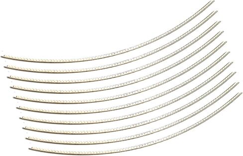 Generic 10 قطع من أسلاك الجيتار الموسيقية ملحقات الآلات الموسيقية Fretwire سهلة التركيب للقيثارات الصوتية الكهربائية، 2.9 ملم in Kuwait