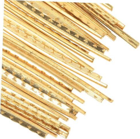 20Pcs Guitar Fret Wires Replacement for Folk Acoustic Electric Guitar Durable Easy to Install for Beginners Professionals Compatible with Various in Saudi Arabia