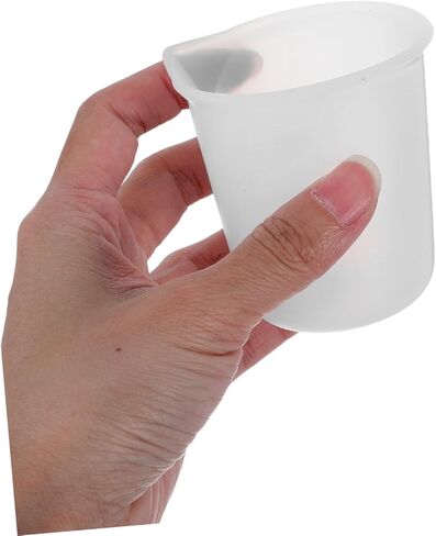 jojofuny 1set Epoxy Measuring Cups Pipettes Non-Stick Silicone Fluid Measuring Containers for Resin Crafting Kit Including Pipettes and Silicone Cups for Jewelry Making and Art Projects in Saudi Arabia