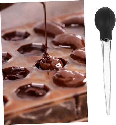Cabilock Cooking Pipette Measuring Tube Large Scale for Kitchen Baking Liquor Grey in Saudi Arabia