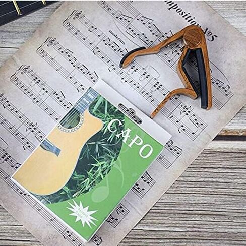 Guitar Capo for Acoustic and Electric Guitars - Rosewood Color in Saudi Arabia