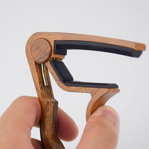 Guitar Capo for Acoustic and Electric Guitars - Rosewood Color in Saudi Arabia