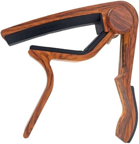 Guitar Capo for Acoustic and Electric Guitars - Rosewood Color in Saudi Arabia