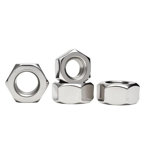 DIN934 Stainless Steel Hexagon Nut 304 SS Hexagon Nut Metric Threaded Hex Metal Fasteners Nuts M1 M2 M3 M4 M5 M6 M8 M10 M12-M48(M36 (1Pcs)) in Saudi Arabia