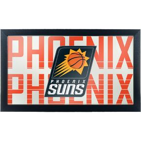 Trademark Gameroom NBA1500-PS3 NBA Framed Logo Mirror - City - Pheonix Suns