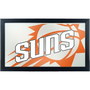Trademark Gameroom NBA1500-PS2 NBA Framed Logo Mirror - Fade - Pheonix Suns