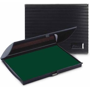 Large 5'' x 7'' Felt Rubber Stamp Ink Pad, Green