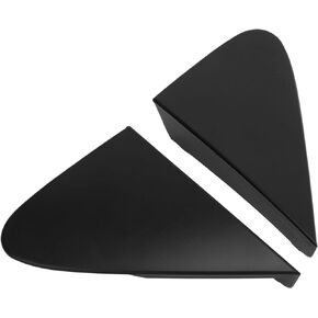 Side View Mirror Fender Corner Trim Cover 60118 12010 2Pcs Durable Door Side View Mirror Triangle Fender Corner Trim Fit for Corolla