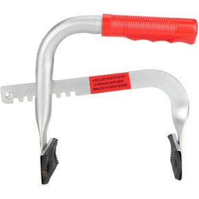 Battery Carrier, Adjustable Side Lift Grip Battery Carrier Lifter, Battery Rack with Pads for Lifting and Carrying Batteries of 4-1/2 Inches to 7-0.64 cm Wide