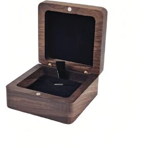 Wooden necklace box necklace gift box for her necklace case necklace boxes for jewelry gift small necklace jewelry gift boxes wooden pendant box Anniversary Birthday Christmas Gift Box