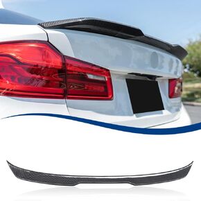 G30 Rear Spoiler PRO-Style Compatible with (2017-2023) 5-Series G30 / F90 M5 Sedan ABS Gloss Black