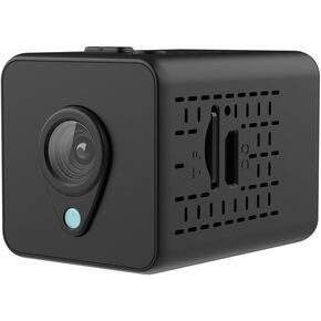 Spy Camera WiFi Hidden Camera, 4K Mini Security Nanny Camera, AI Motion Detection Alerts, Auto Night Vision,Real Time Record Surveillance Camera for Indoor Home Ring Camera