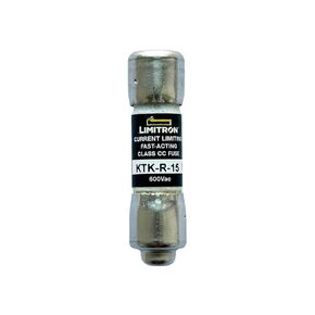 New OEM KTK-R-15 KTK-R-15A 600Vac Fast Acting Fuse, Pack of 10
