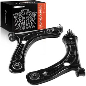 A-Premium 2 x Front Lower Control Arm, with Ball Joint & Bushing, Compatible with Volkswagen Passat 2012-2021, Beetle 2012-2019
