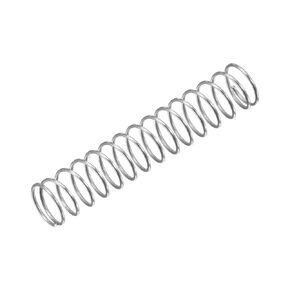 uxcell Compression Spring,304 Stainless Steel,4mm OD,0.3mm Wire Size, 12mm Compressed Length,20mm Free Length,2N Load Capacity for Home Projects, Silver Tone, 15pcs