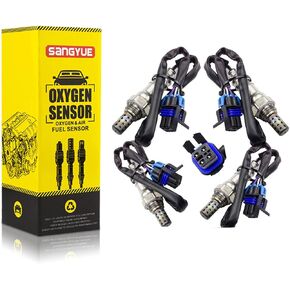 4x Oxygen O2 Sensor for 2012 2014 2015 2016 GMC Acadia Chevrolet Caprice 3.6L Upstream + Downstream