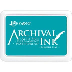 Ranger AIP52500 Archival Ink Pad #0-Paradise Teal