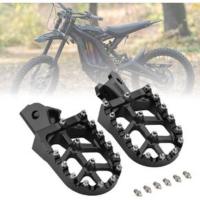 أوتاد قدم CNC للسورون، مساند دواسات قدم للدراجات النارية متوافقة مع CRF150F CRF230F Sur Ron Light Bee X S Segway X260 X160 Talaria Sting MX3 MX4 Talaria XXX Dirt Bike-Gold in Kuwait